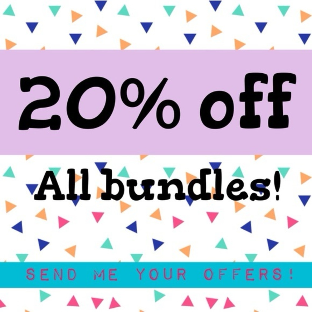 20% OFF SALE BUNDLE AND $AVE 🤑